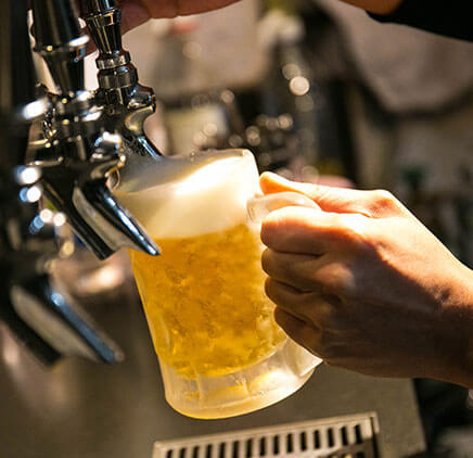 生ビールジョッキ